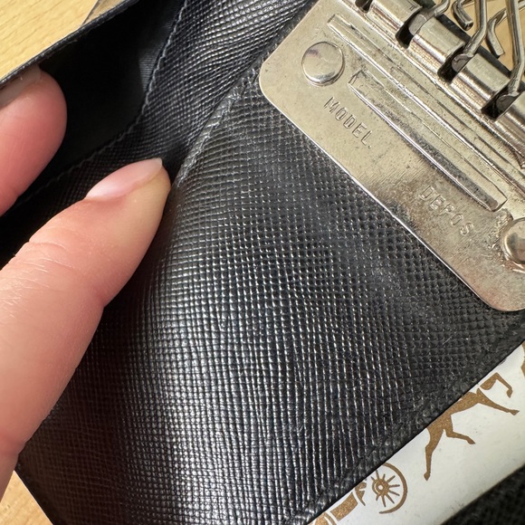 Prada 100% Authentic Black Key Wallet - Picture 4 of 8